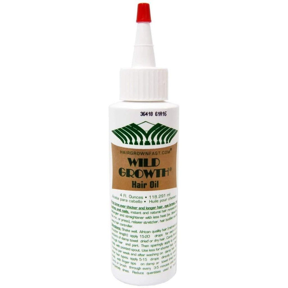 WILD GROWTH HAIR OIL 4 OZ