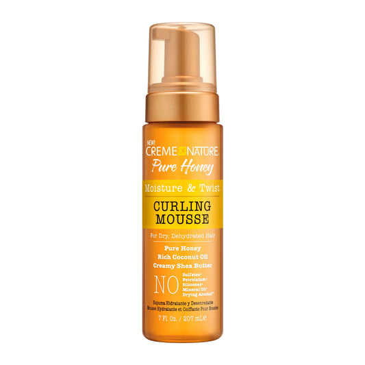 CREME OF NATURE PURE HONEY FOAM MOUSSE 7 OZ