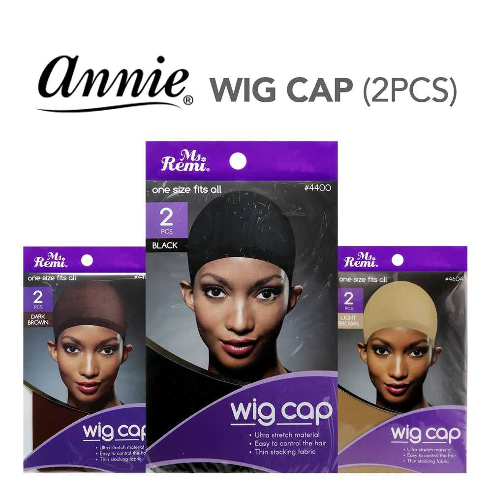 MRS REMI LIGHT BROWN STOCKING WIG CAP