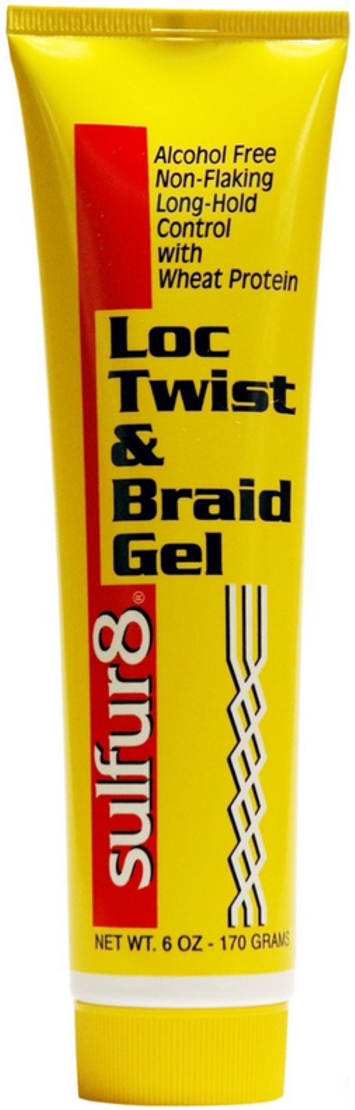 SULFUR 8  LOC TWIST & BRAID GEL 6 OZ