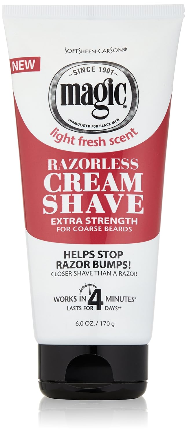 MAGIC RAZORLESS SHAVING CREAM 6oz