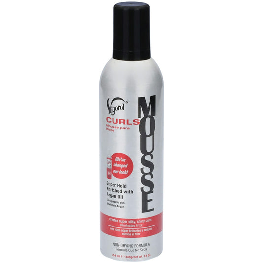 VIGOROL MOUSSE CURLS RED 12oz