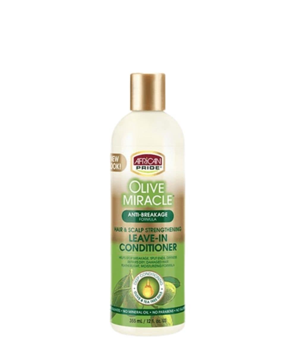 AFRICAN PRIDE OLIVE MIRACLE LEAVE-IN CONDITIONER 12oz