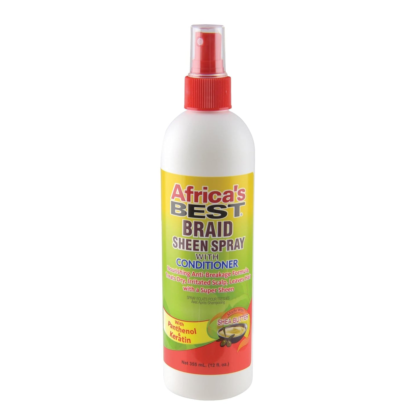 AFRICAS BEST BRAID SHEEN SPRAY WITH CONDTIONER