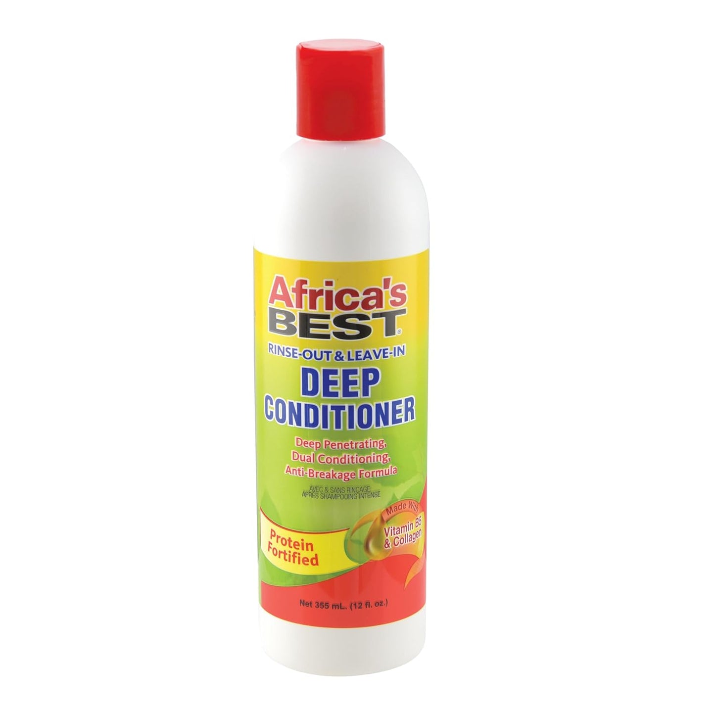 AFRICA'S BEST RINSE-OUT & LEAVE-IN DEEP CONDITIONER 12OZ