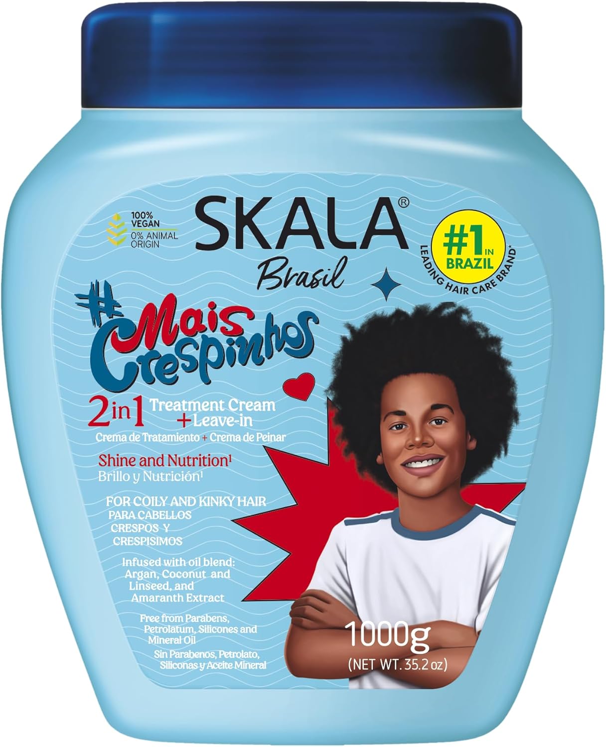 SKALA TREATMENT CREME MAIS CRESPINHOS KIDS 32 OZ