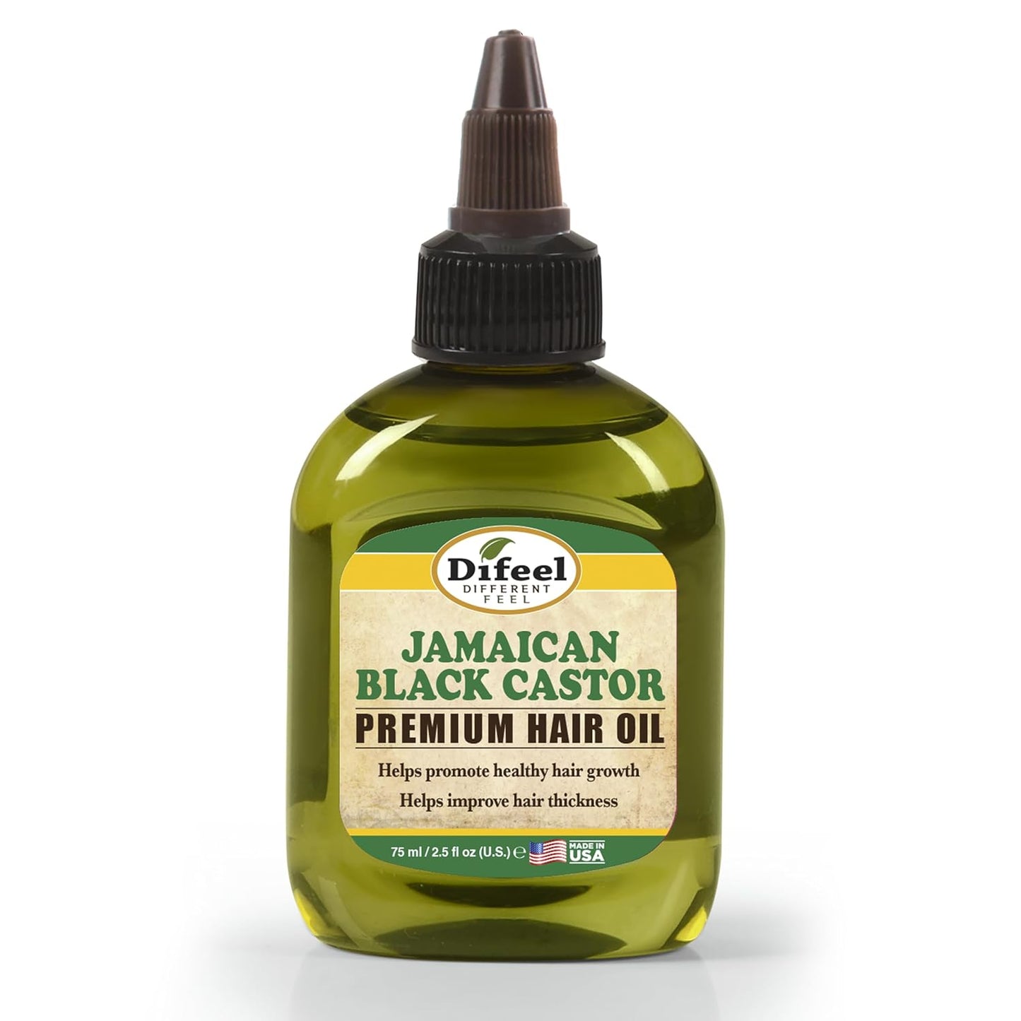 DIFEEL JAMAICAN BLACK CASTOR PREMIUM HAIR OIL 2.5 OZ