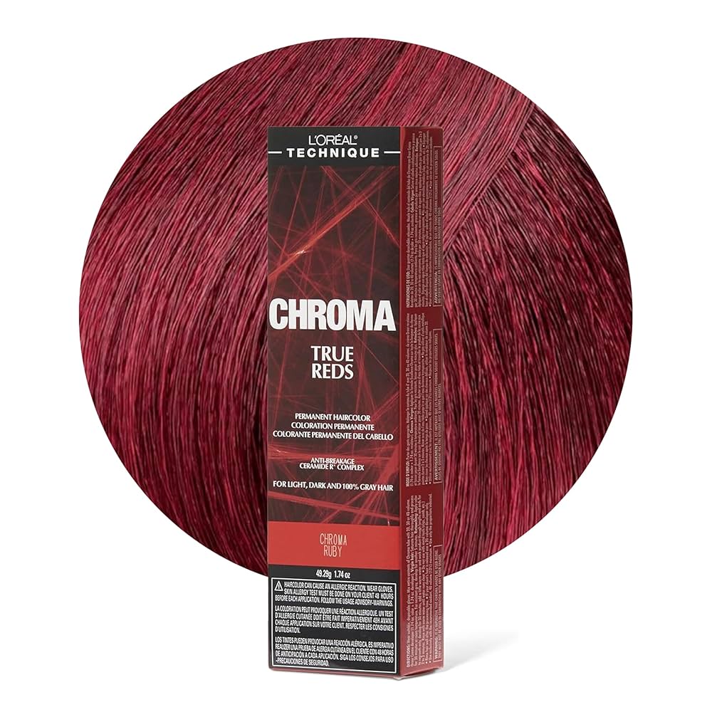 LOREAL CHROMA TRUE REDS RUBY