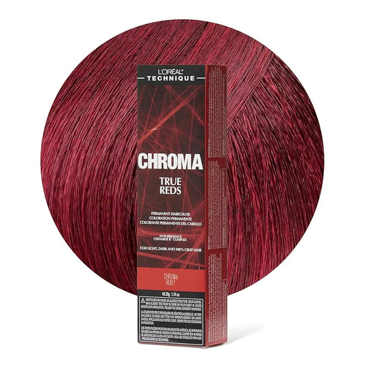 LOREAL CHROMA TRUE REDS  RUBY