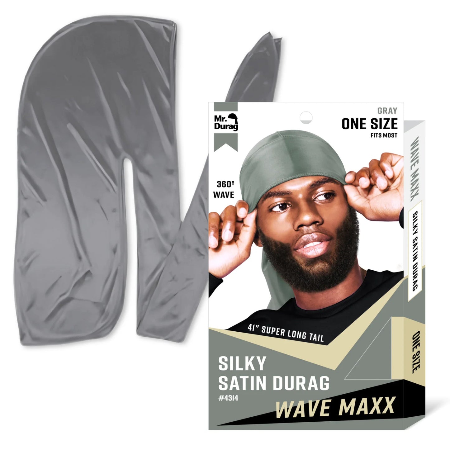 Mr. Durag Silky Satin Durag, Asst.