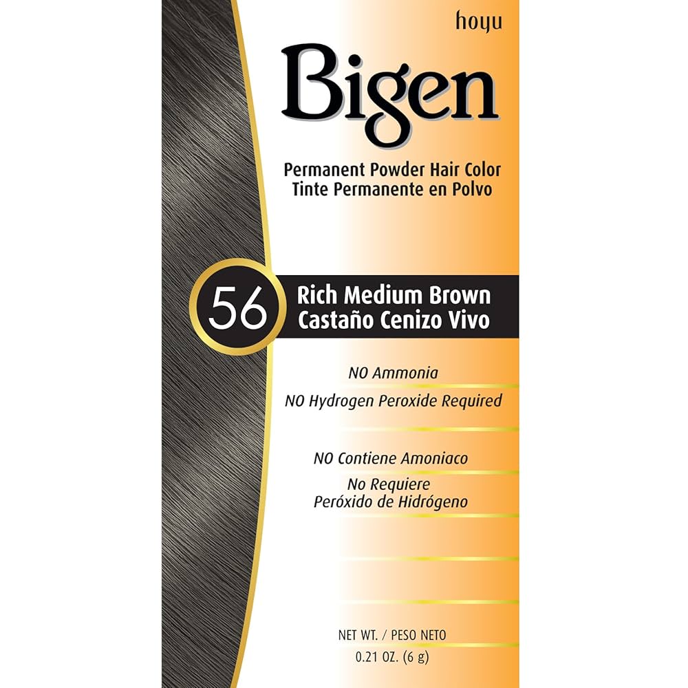 BIGEN HAIR PERMENANT POWDER HAIR COLOR