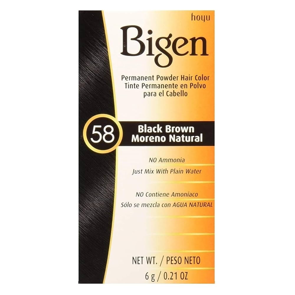 BIGEN HAIR PERMENANT POWDER HAIR COLOR