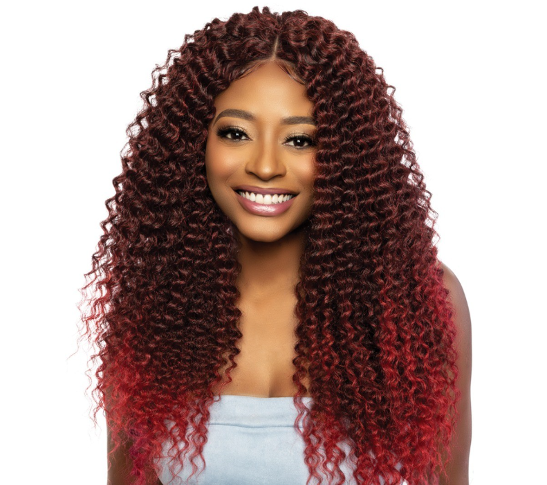 BROWN SUGAR HUMAN BLEND WIG BUTTERFLY