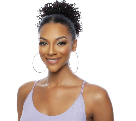 MANE CONCEPT HUMAN HAIR DRAWSTRING COIL CURL WNT