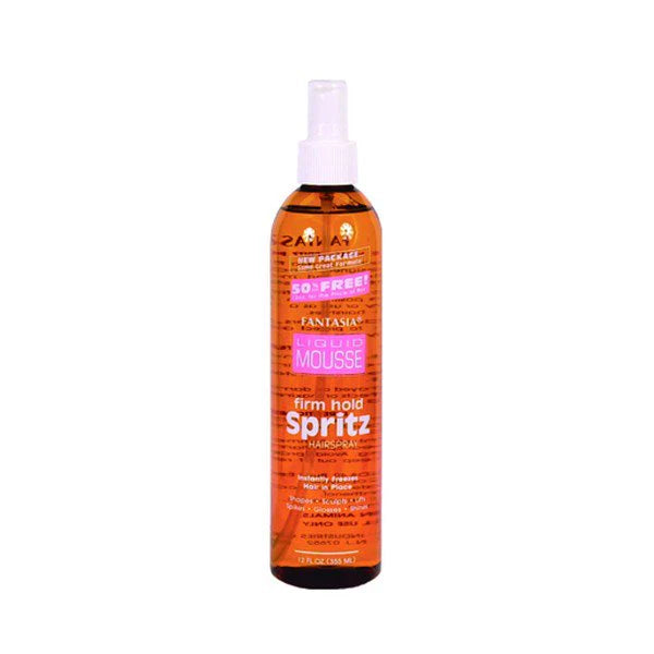 Fantasia Liquid Mousse Spritz 10 oz – Firm Hold Pink
