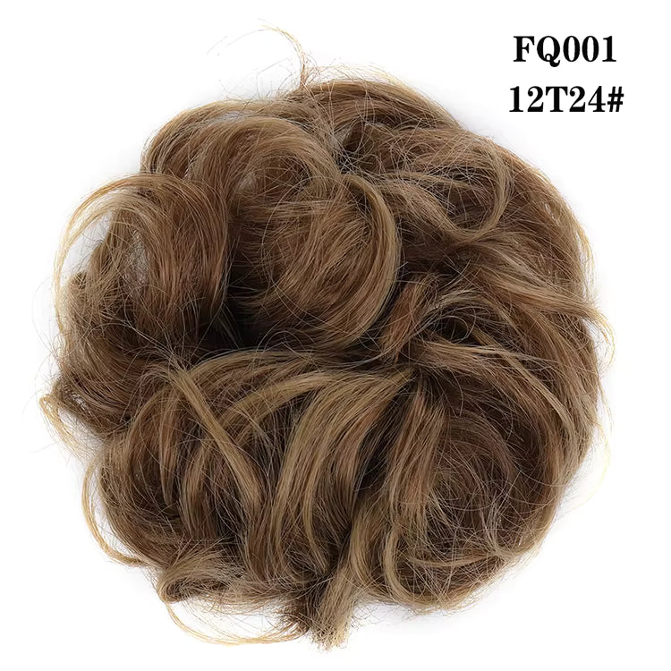 CHERRY TRESS MESSY BUN PONYTAIL