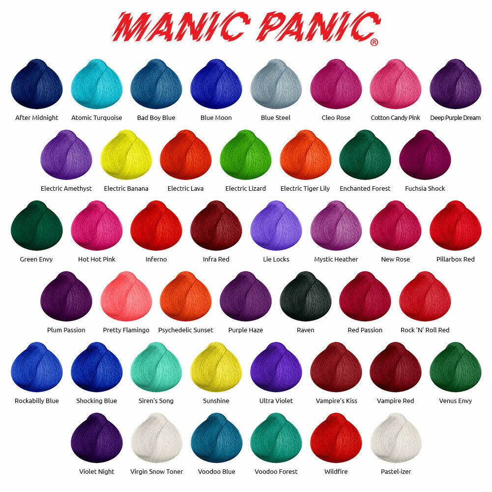 MANIC PANIC HAIR COLOR 4OZ