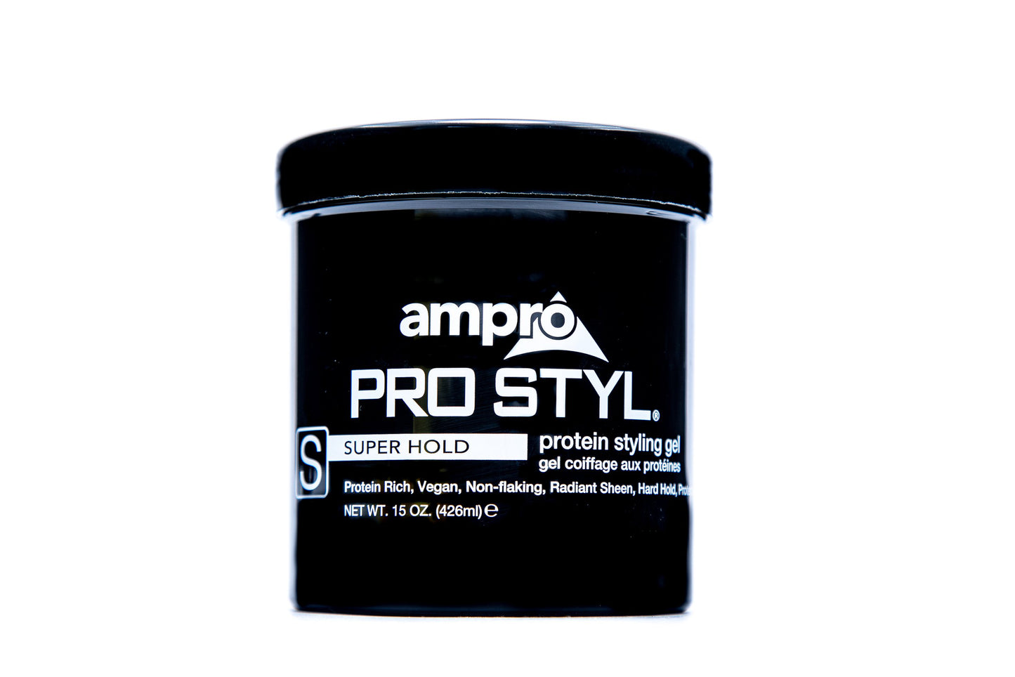 Ampro Pro-Styl Protein Hair Gel, Super Hold - 6 Oz