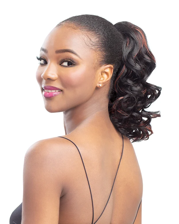 SENS SENS ROSE DRAWSTRING PONYTAIL