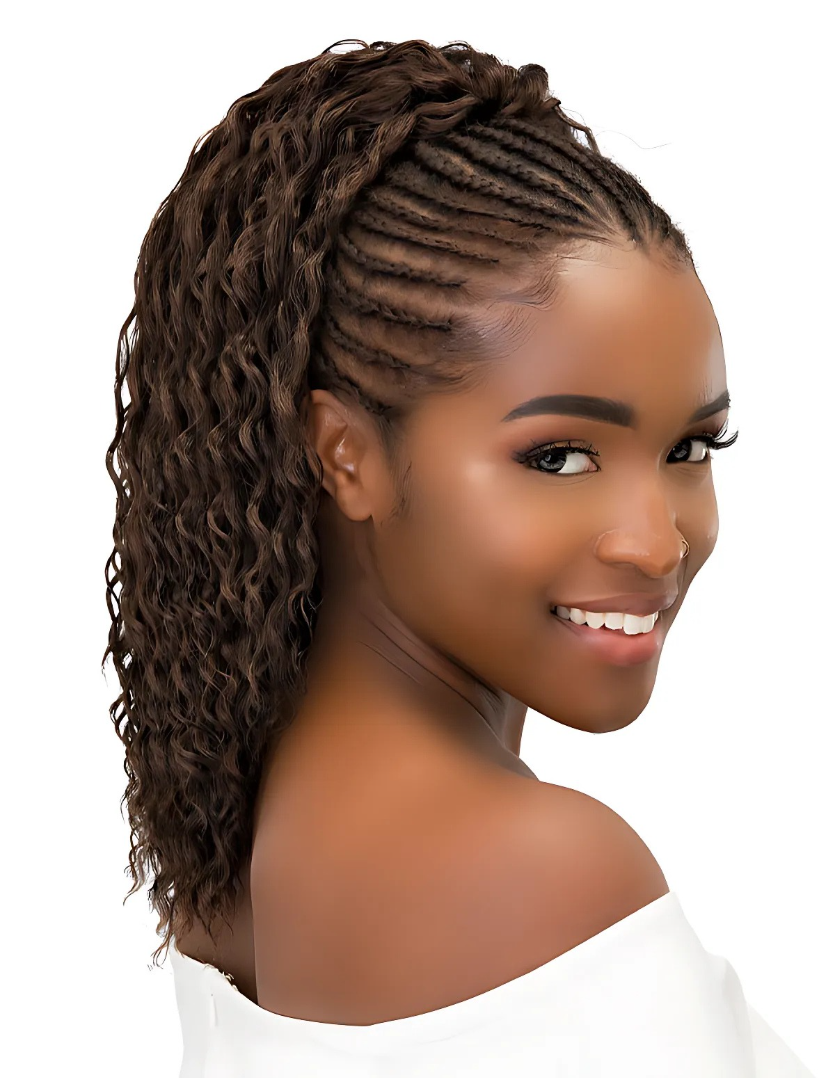 JANET COLLECTION KIWI DRAWSTRING PONYTAIL