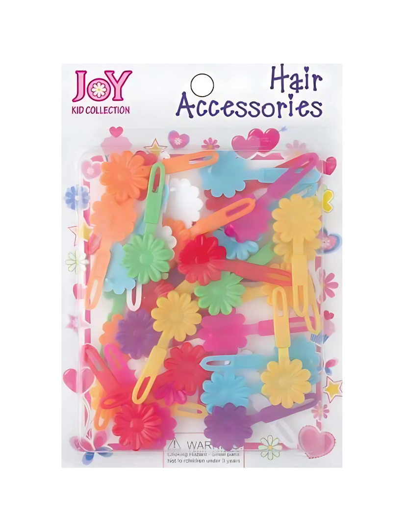 JOY HAIR BARRETS ASST COLOR