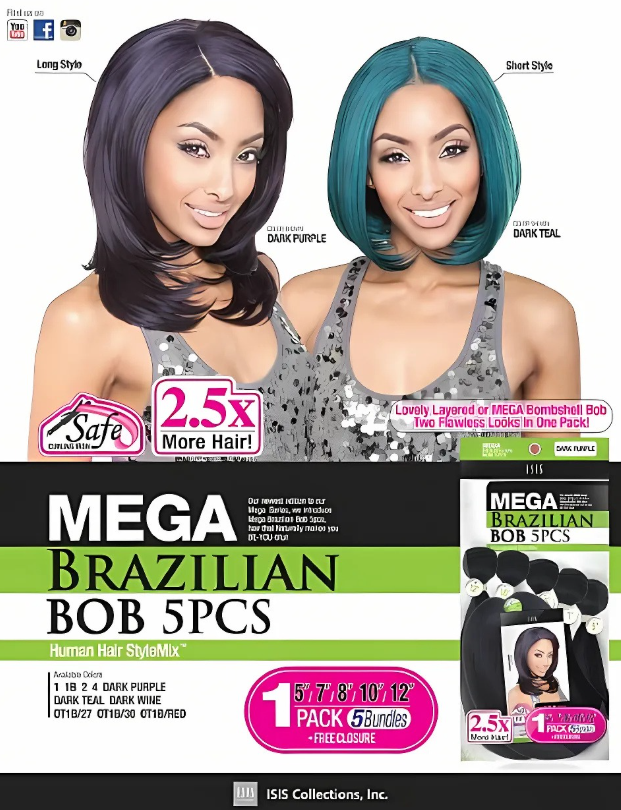 MC MEGA BRAZILLIAN BOB 6PC