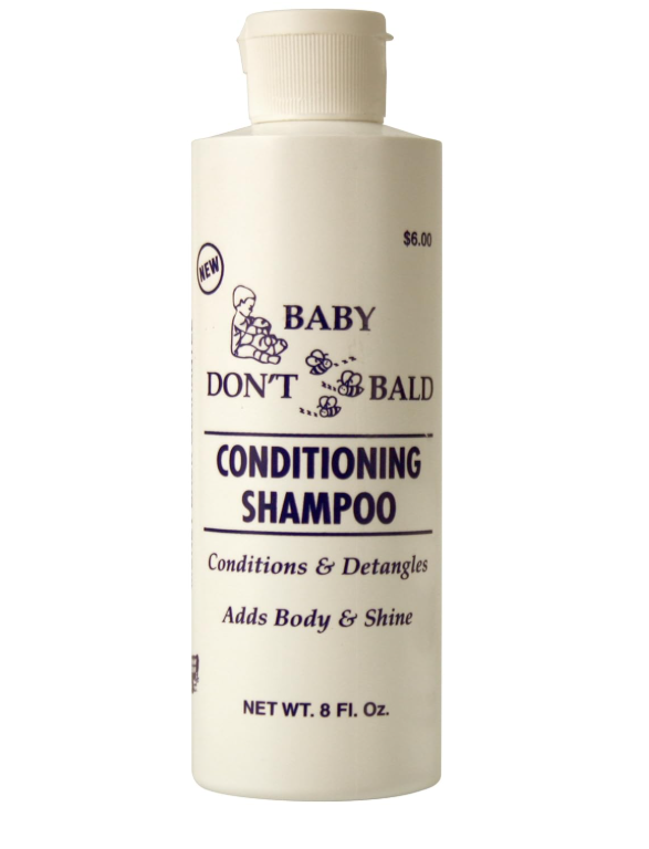 BABY DONT B BALD CONDITIONER SHAMPOO 8 OZ