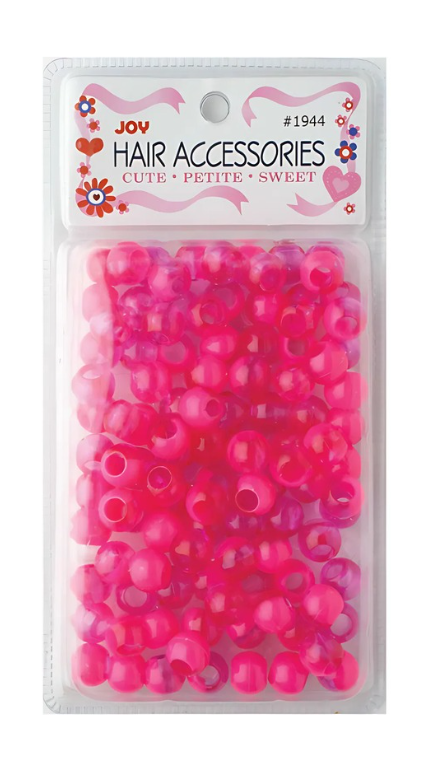 JOY BEADS XL BEADS TWO TONE HOT PINK