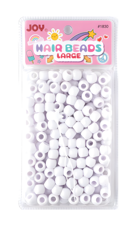 JOY BEADS LARGE WHITE