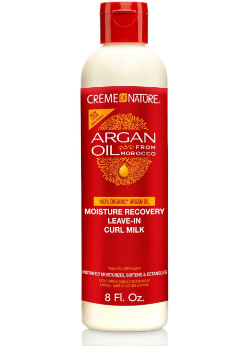CREME OF NATURE ARGON OIL MOIST RECOVERY MILK 8OZ
