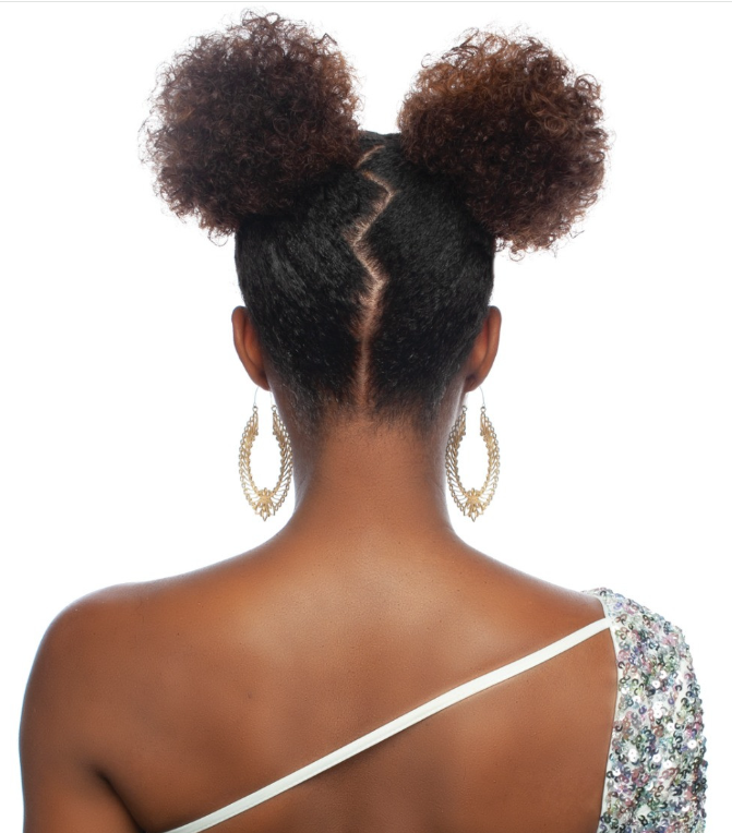 MANE CONCEPT HH DOUBLE AFRO PUFF WNT