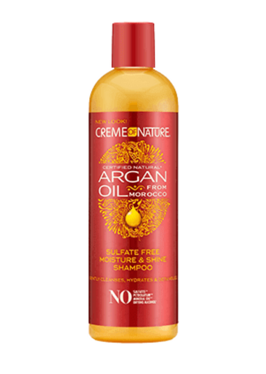 CREME OF NATURE MOISTURE AND SHINE SHAMPOO 12OZ