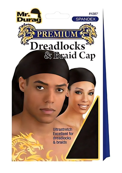 MR DURAG DELUXE SPANDEX DREAD BRAID CAP