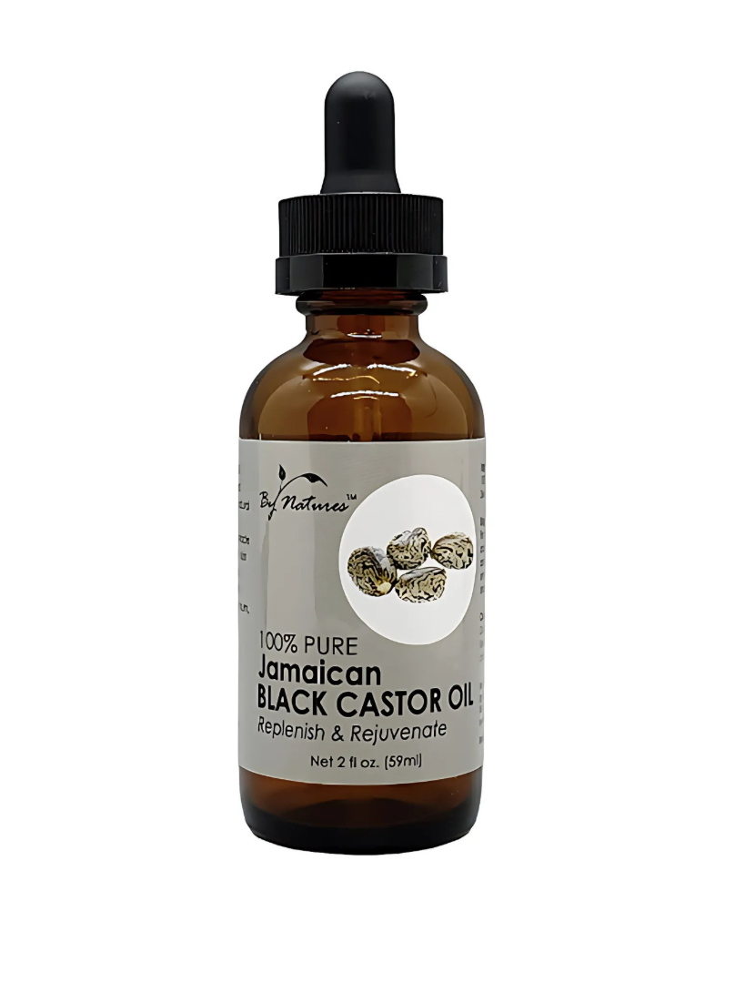 BY NATURES JAMAICAN BLACK CASTOR OIL2OZ