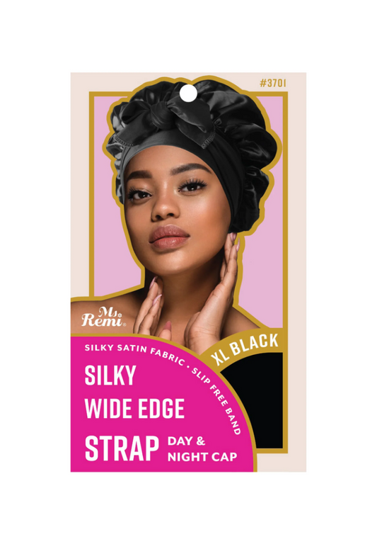 MS. REMI SILKY WIDE EDGE STRAP DAY AND NIGHT CAP XL BLACK