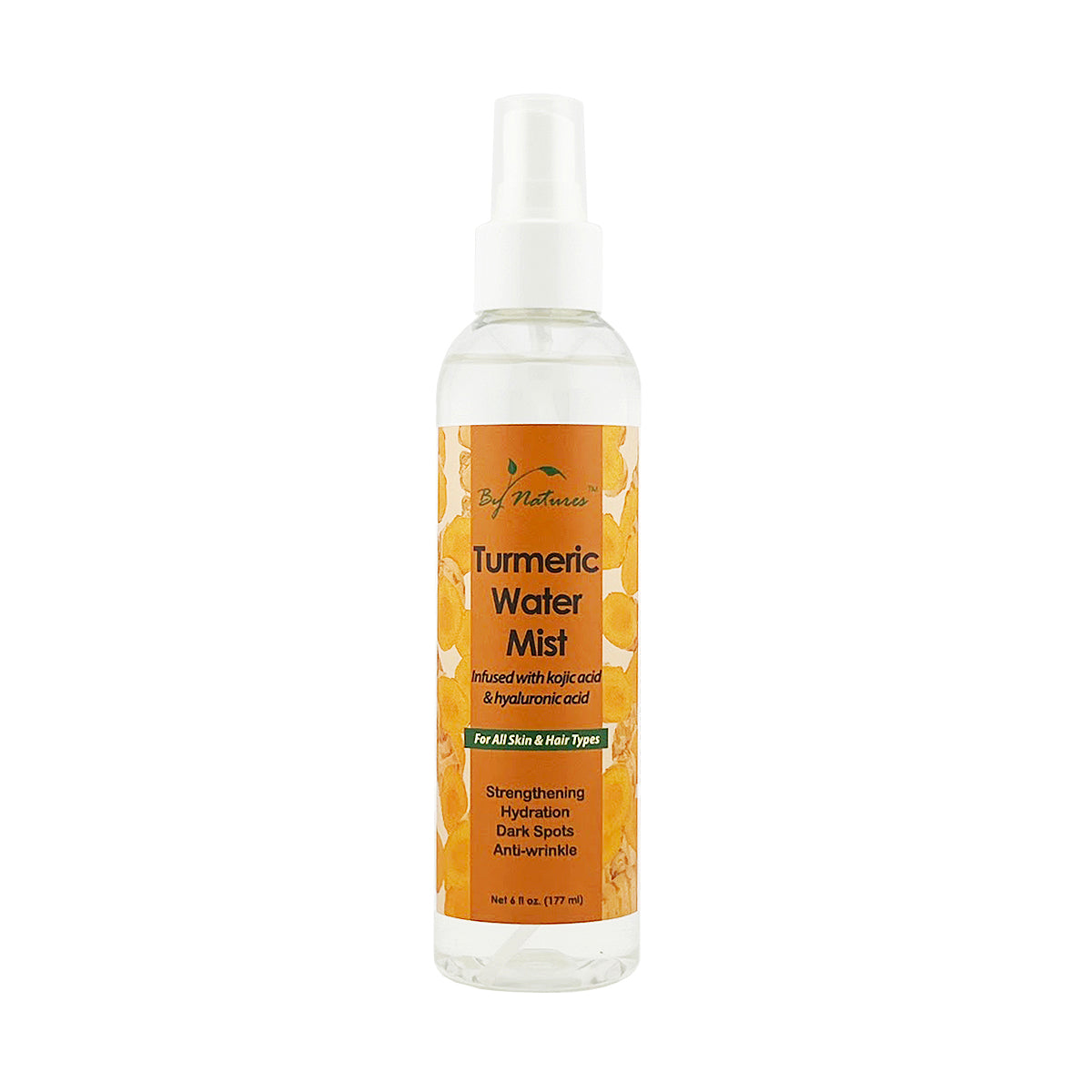 BY NATURES TURMERIC WATER MIST 6 OZ