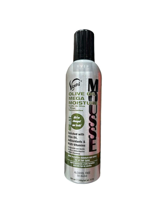 VIGORAL MOUSSE OLIVE OIL GREEN 12OZ