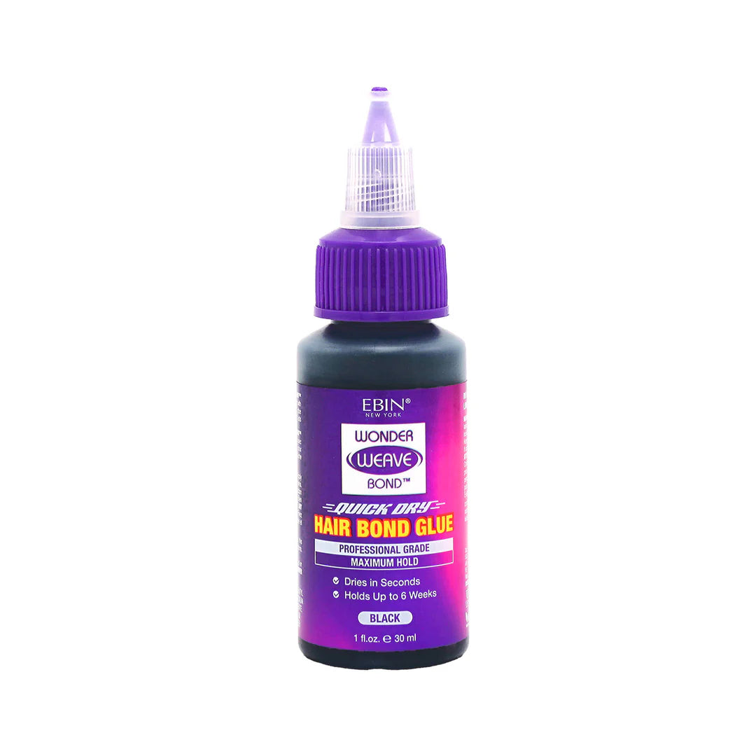 WONDER WEAVE BOND HAIR BOND GLUE BLACK 1OZ
