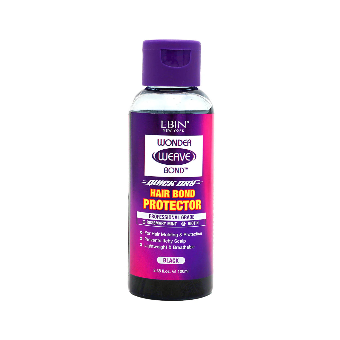 WONDER WEAVE BOND PROTECTIVE BARRIER BLACK