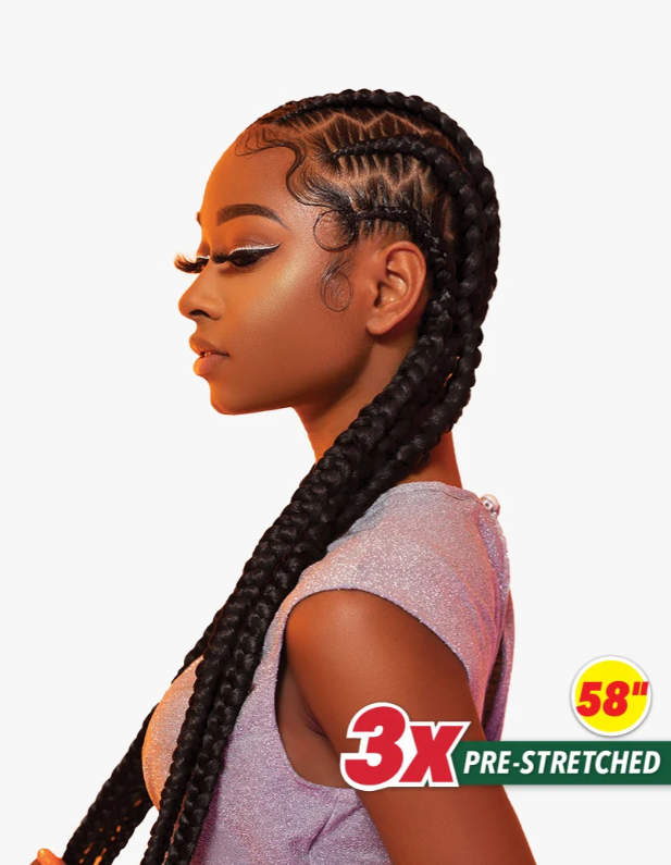 SENSATIONNEL 3X X-PRESSION PRE-STRETCHED BRAID 58"