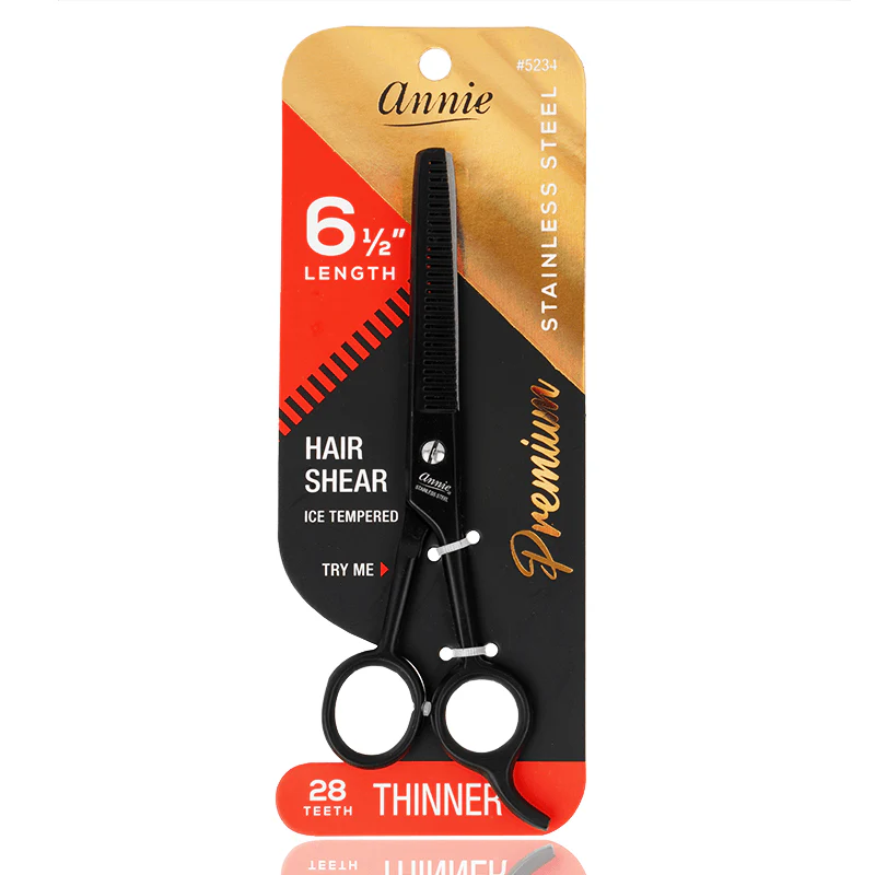 ANNIE STAINLESS STEEL THINNING SHEARS 6.5