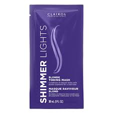 Clairol Shimmer Lights Blonde Toning Mask 1 oz