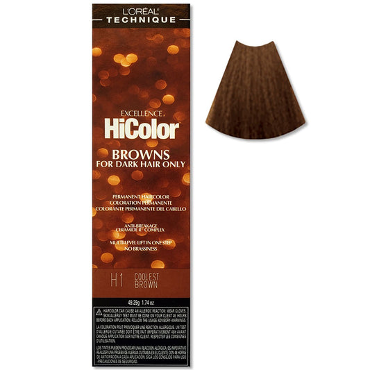 LOREAL HICOLOR PERMENANT CREME HAIR COLOR