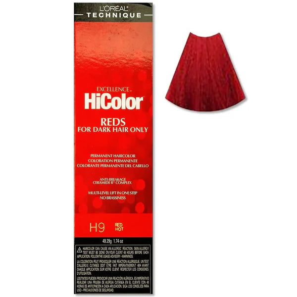 LOREAL HICOLOR PERMENANT CREME HAIR COLOR