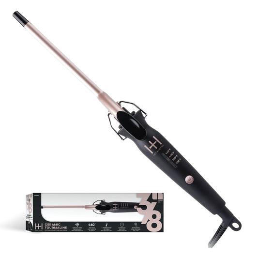 H&H EXTRA LONG CERAMIC CURLING IRON 3/8"