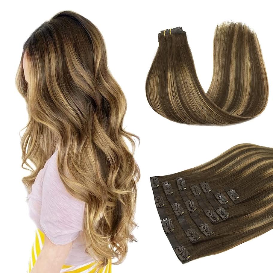 Seamless Clip-In Hair Extensions | 100% Remy Human Hair – CherryTress