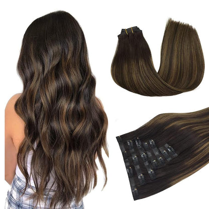 Seamless Clip-In Hair Extensions | 100% Remy Human Hair – CherryTress