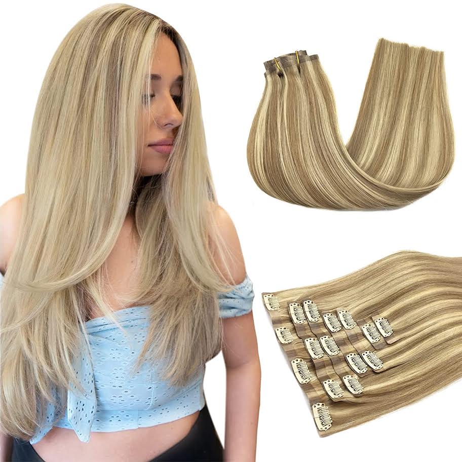 Seamless Clip-In Hair Extensions | 100% Remy Human Hair – CherryTress