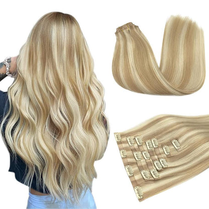 Seamless Clip-In Hair Extensions | 100% Remy Human Hair – CherryTress