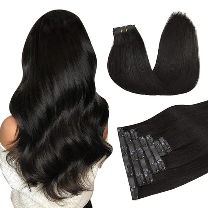Seamless Clip-In Hair Extensions | 100% Remy Human Hair – CherryTress